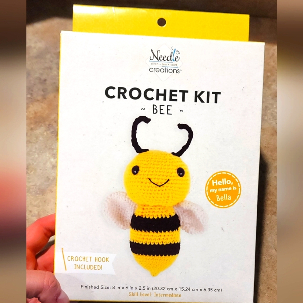 Needle Creations Crochet Kit - Bee